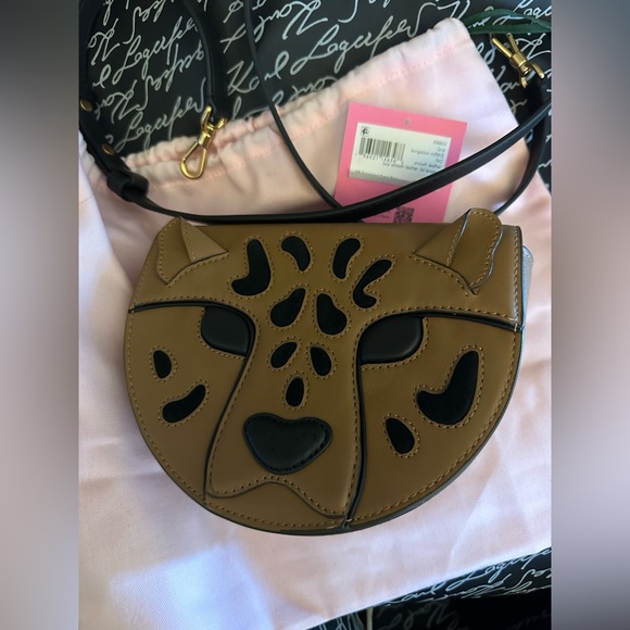 Kate Spade Lucy Smooth Leather 3D Leopard - Picture 3 of 8